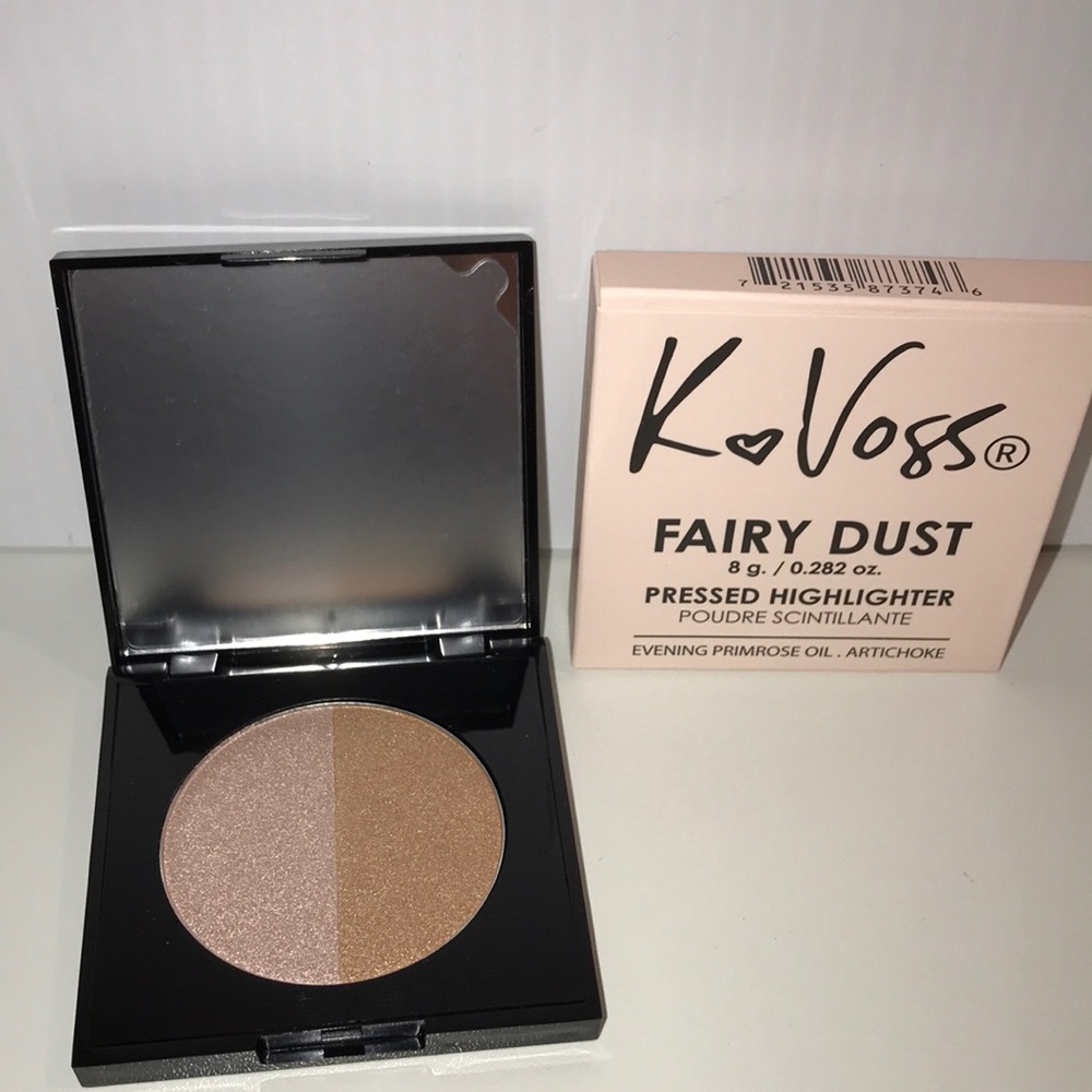 KVoss Fairy Dust Pressed Highlighter in Moonlight & Starkissed